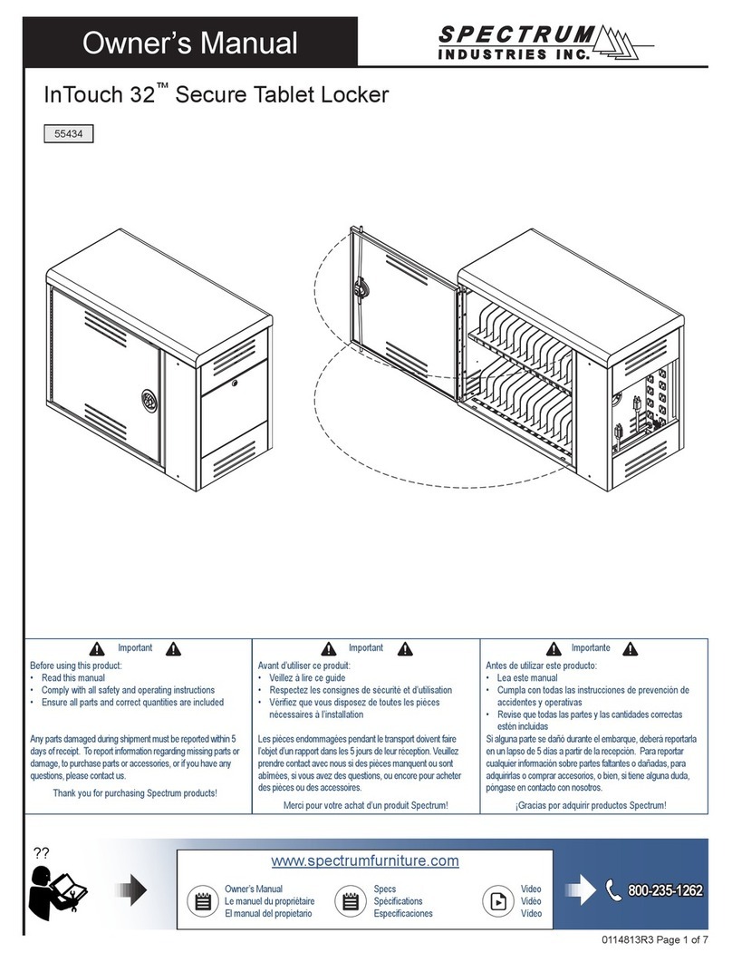 Spectrum Industries InTouch 32 owner's manual