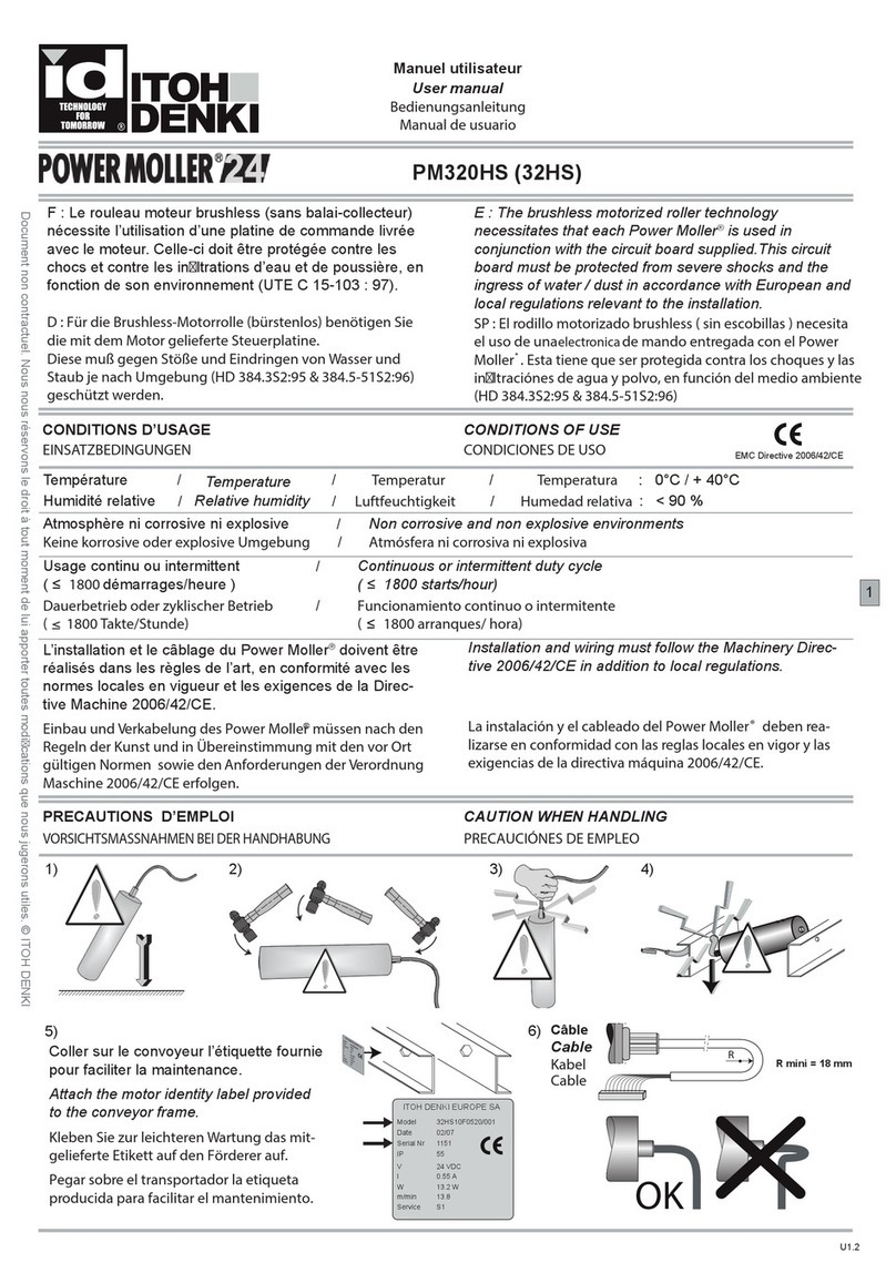 ITOH DENKI Power Moller 24 Series user manual