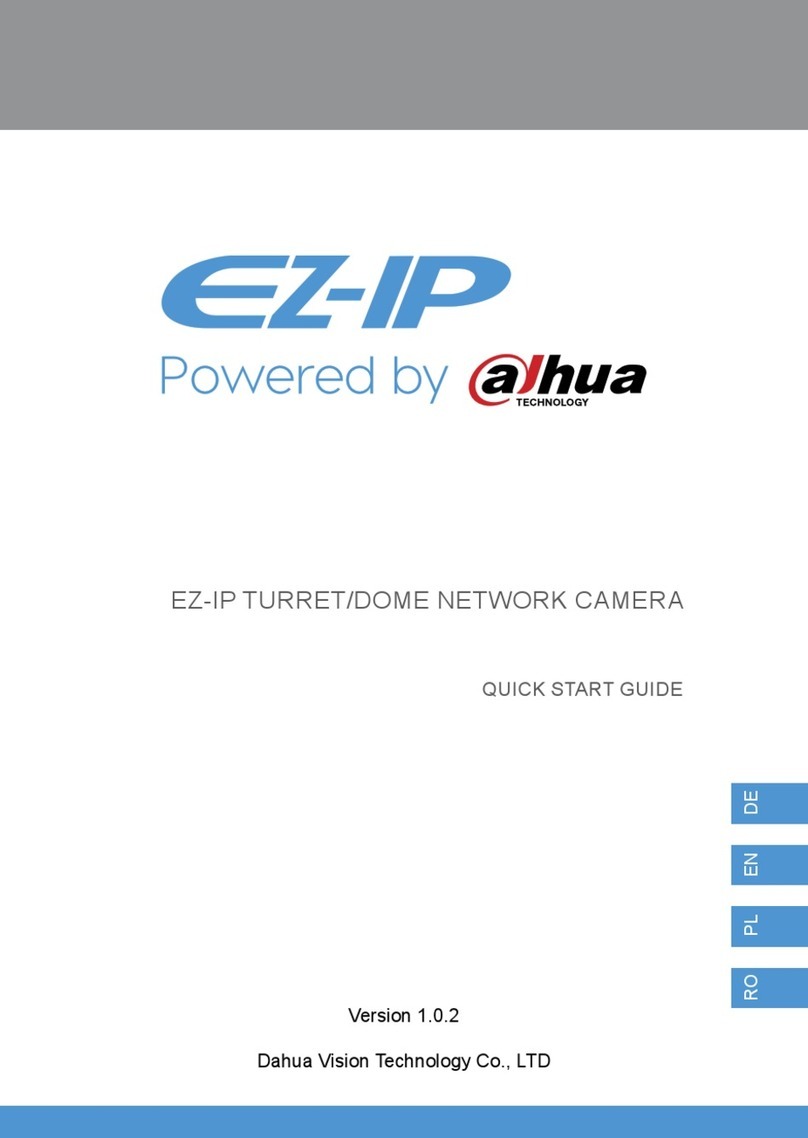 Dahua EZ-IP TURRET User manual Dahua EZ-IP TURRET User manual