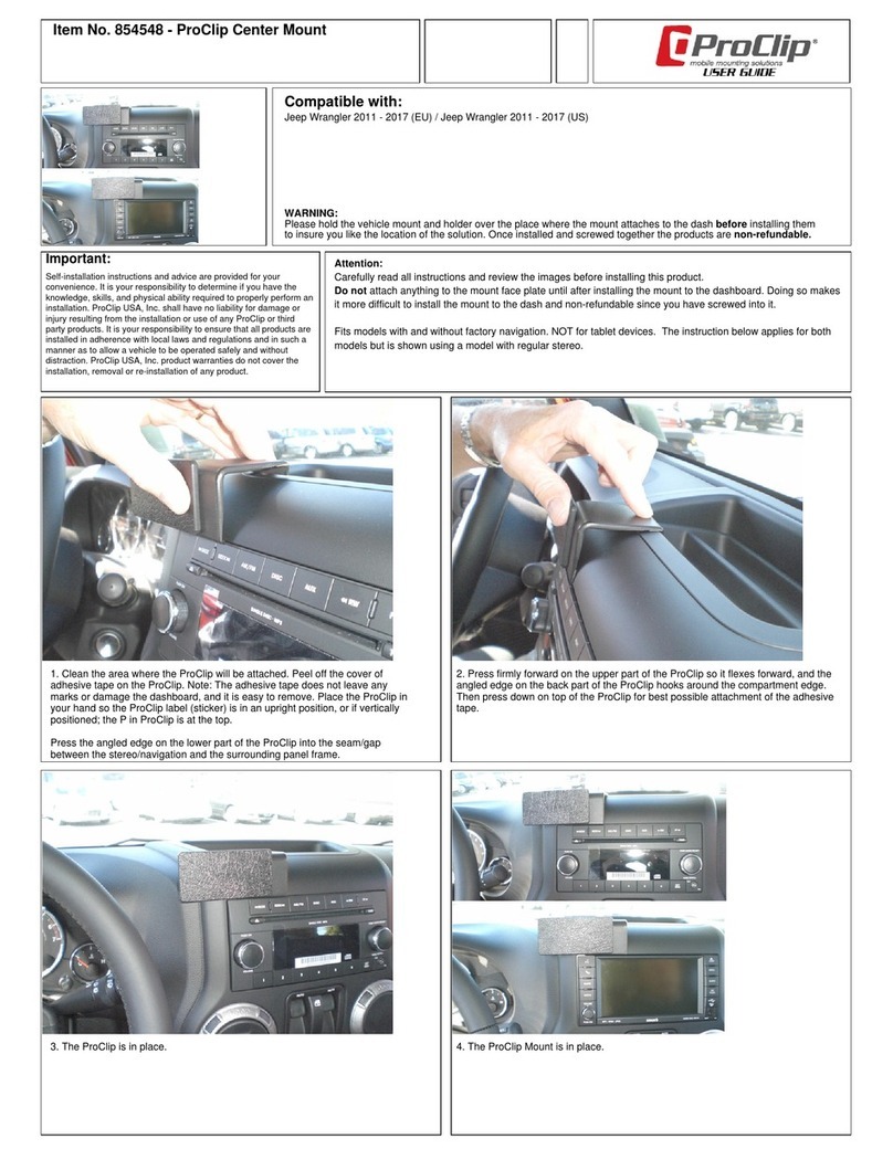 ProClip 854548 user guide