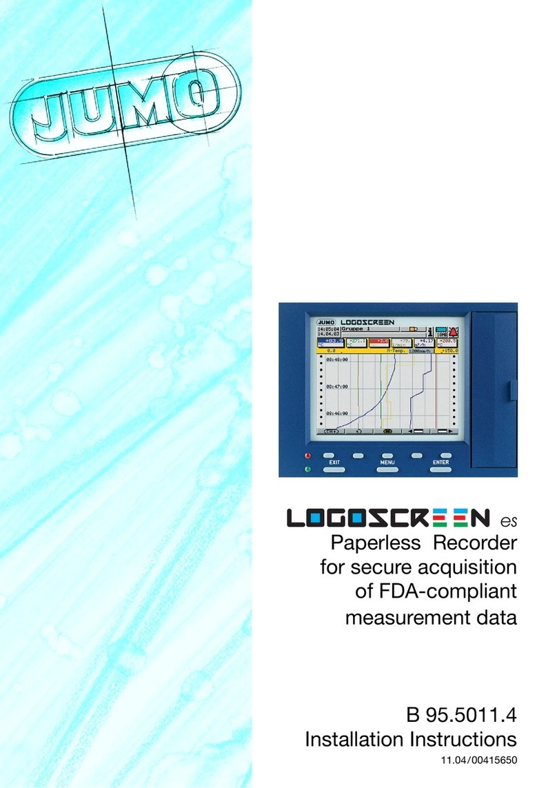 JUMO LOGOSCREEN Series User manual JUMO LOGOSCREEN Series User manual