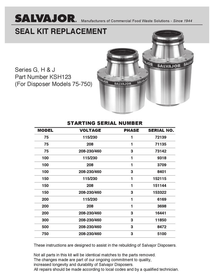Salvajor G Series manual