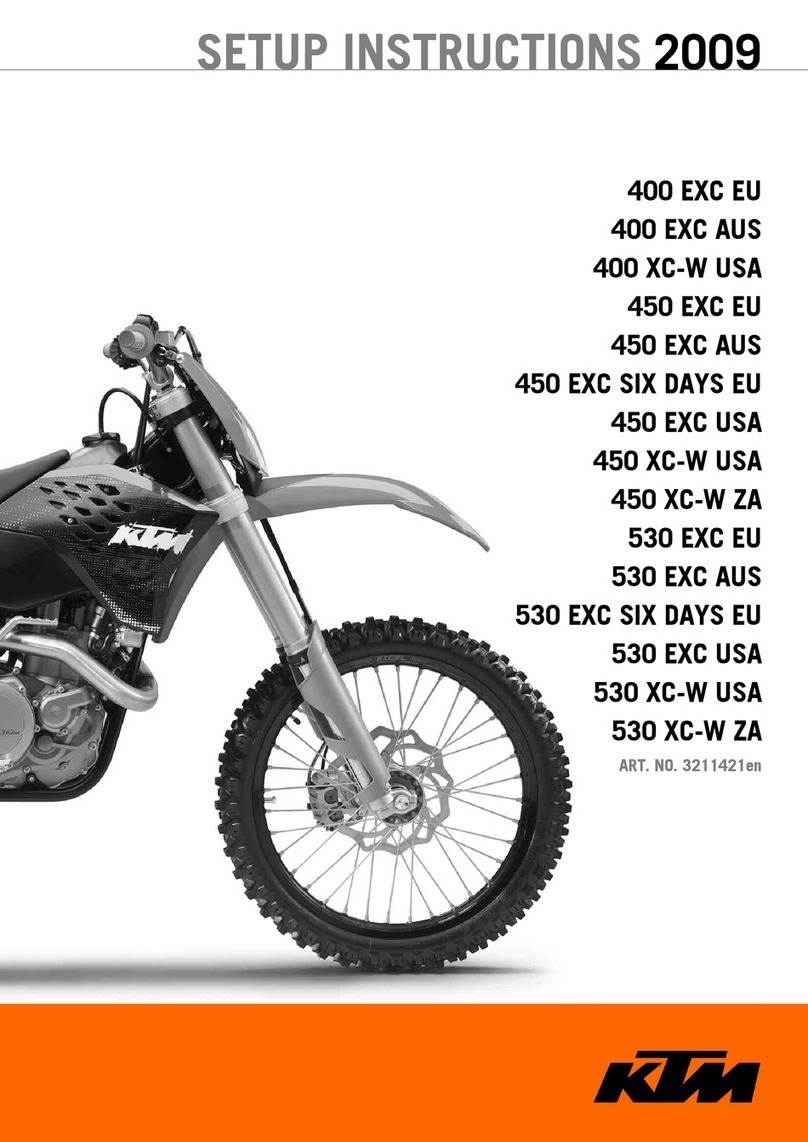 KTM 400 EXC EU 2009 Manual KTM 400 EXC EU 2009 Manual