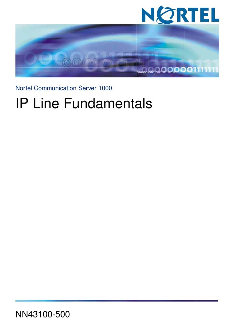 Avaya 1000 Series User manual