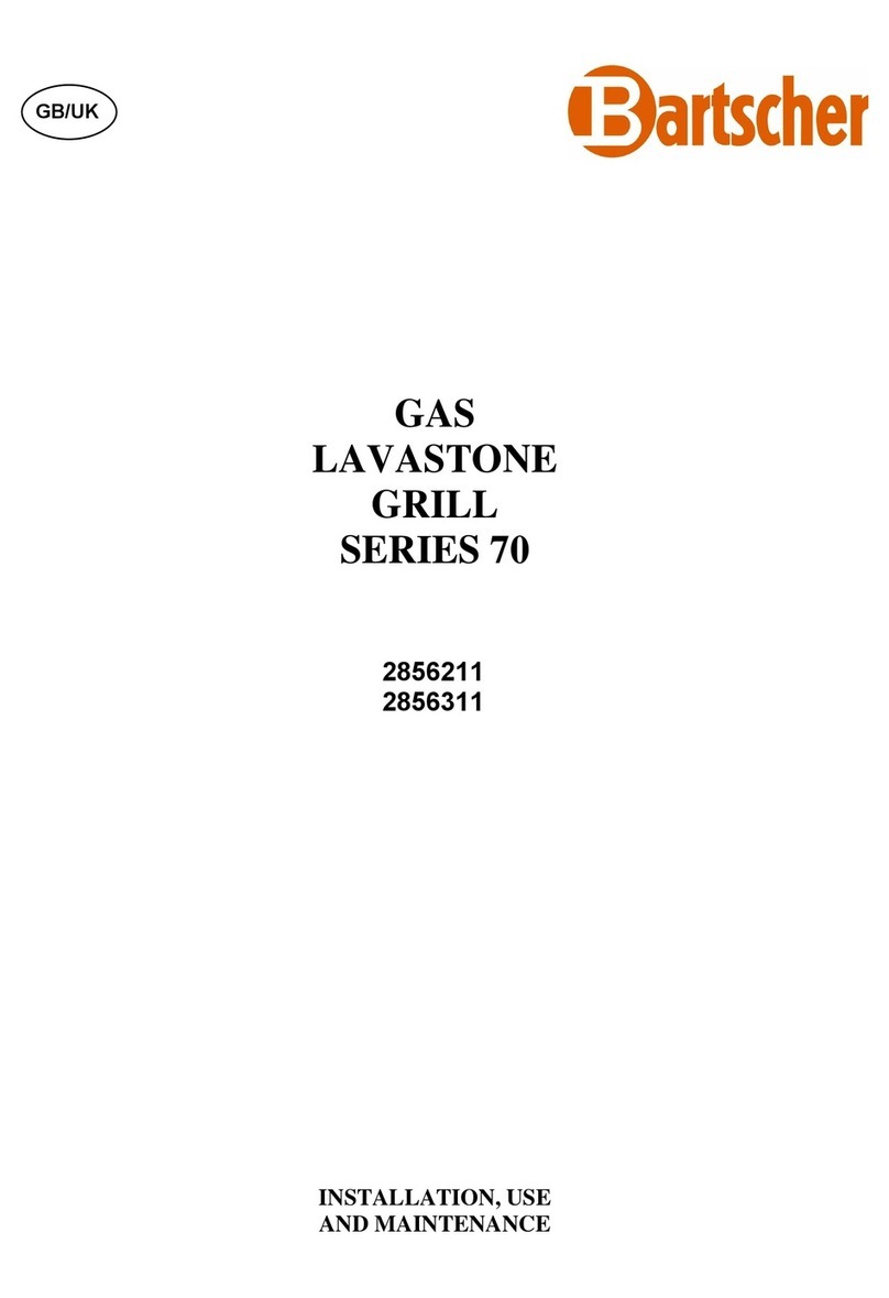 Bartscher 70 Series Quick start guide