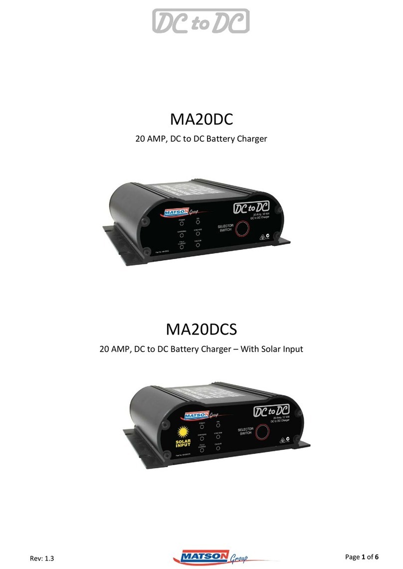 matson MA20DC manual