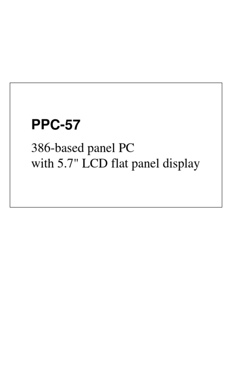 Advantech PPC-57 Series User manual