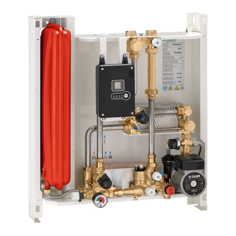 CALEFFI SATK30 Series INSTRUCTIONS FOR INSTALLATION, COMMISSIONING AND MAINTENANCE