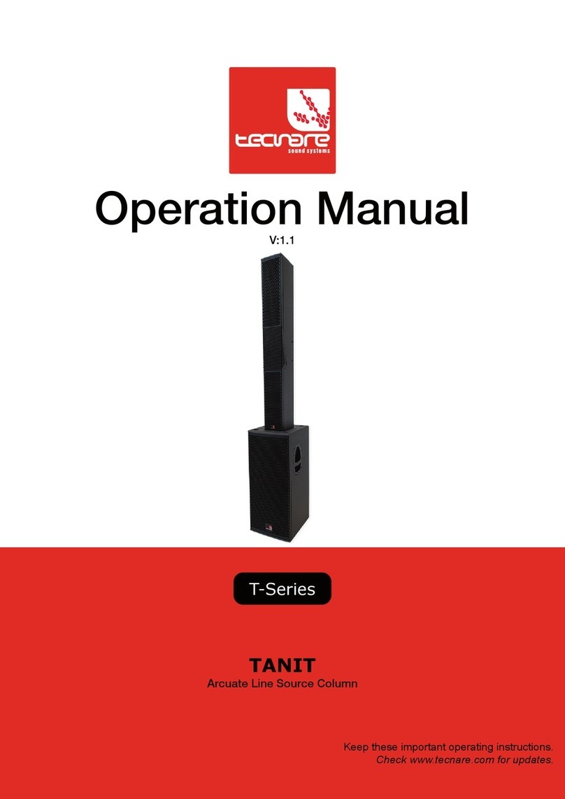 EXEL Tecnare TANIT Operation manual