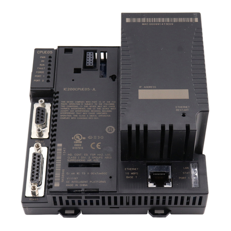 GE VersaMax IC200CPUE05 manual