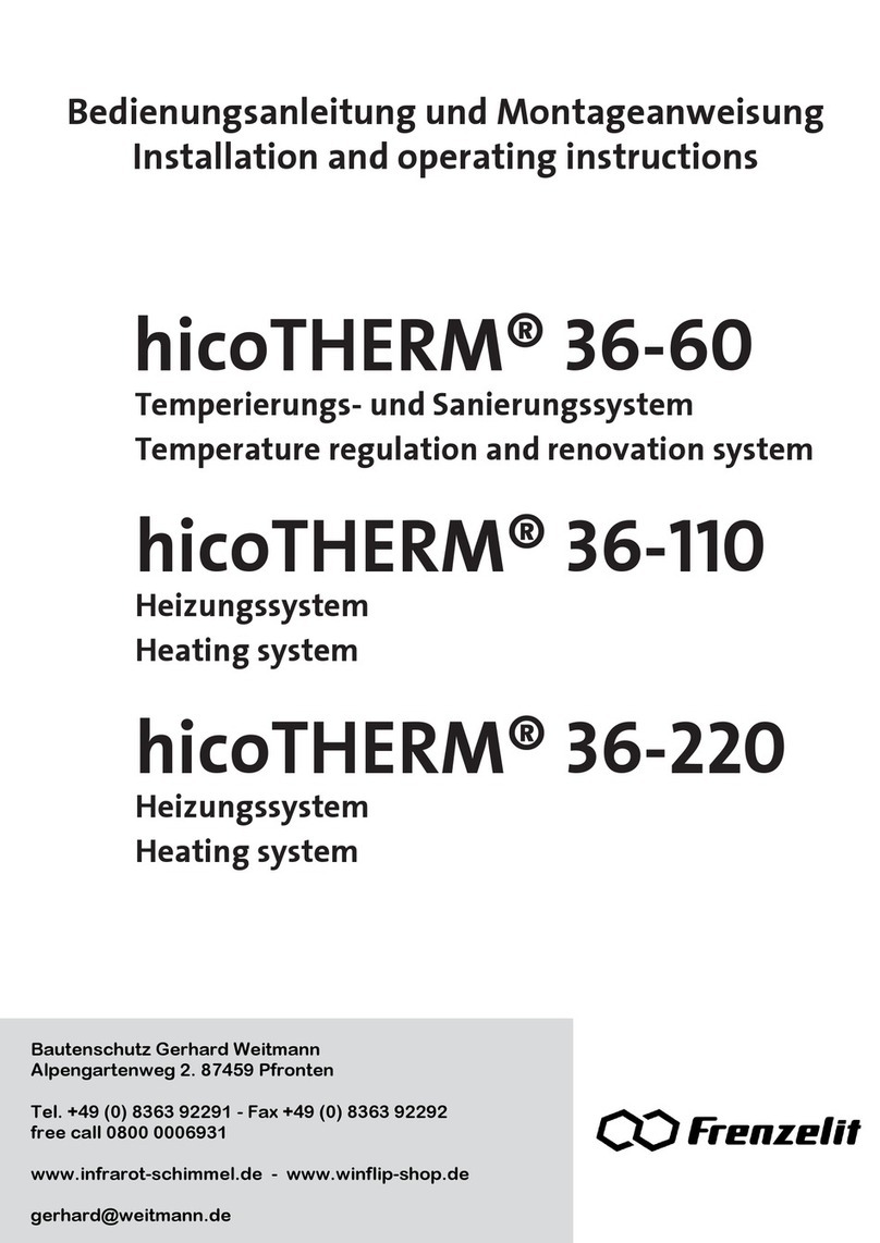 frenzelit hicoTHERM 36-60 User manual
