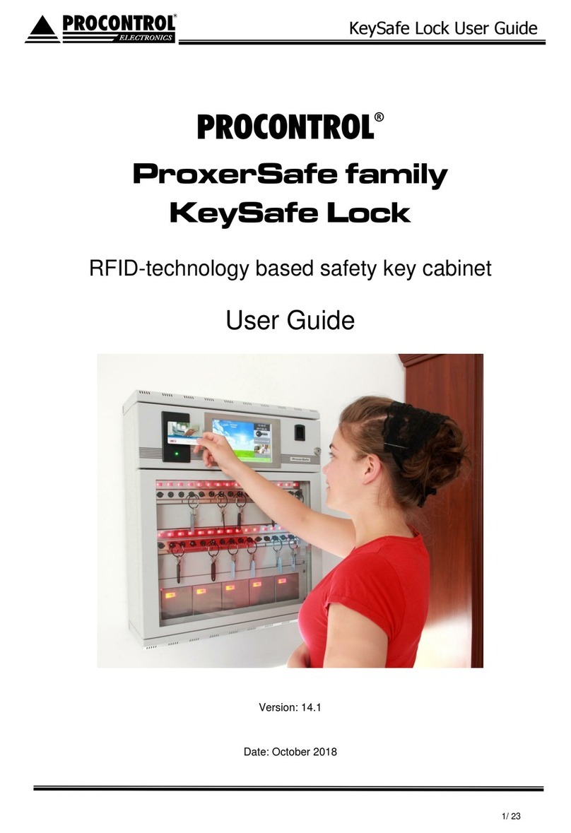 procontrol ProxerSafe Series User manual