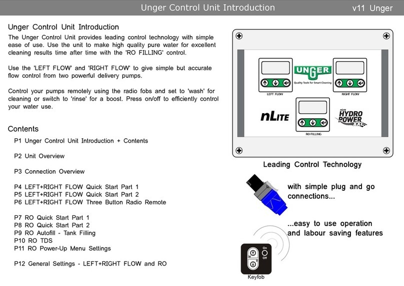 unGer nLite HydroPower XXL User manual