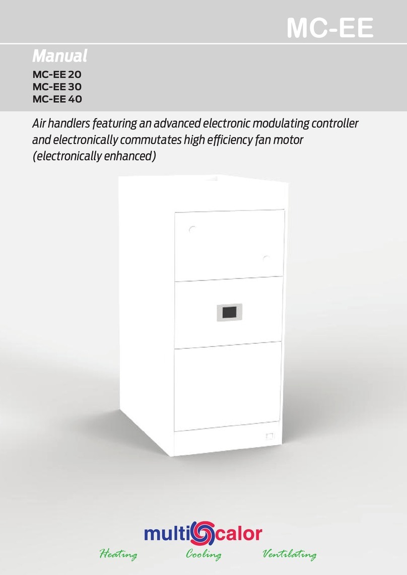 Multicalor MC-EE Series User manual