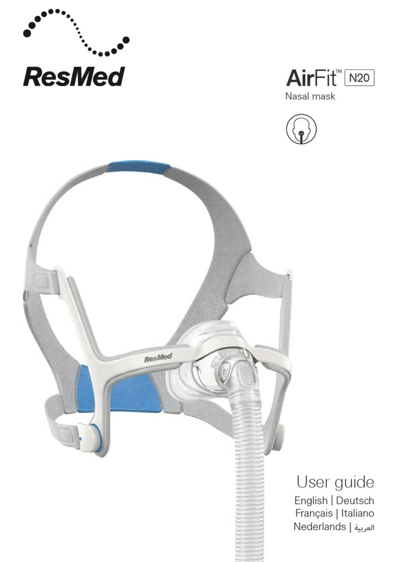 ResMed AirFit N20 User manual ResMed AirFit N20 User manual