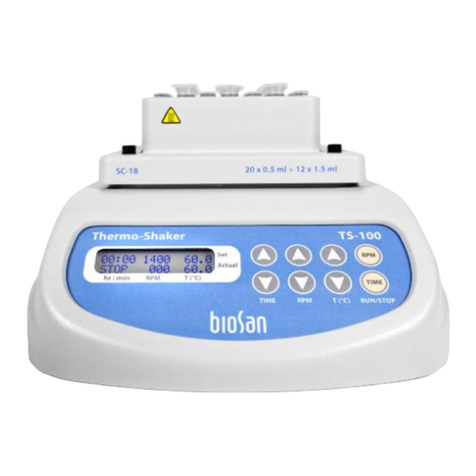 Biosan TS-100 User manual