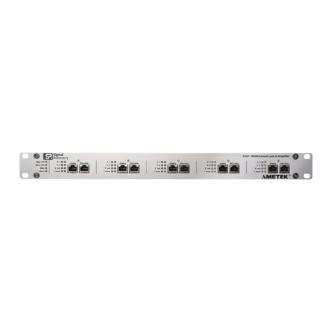 Signal Recovery 9210 quick start guide