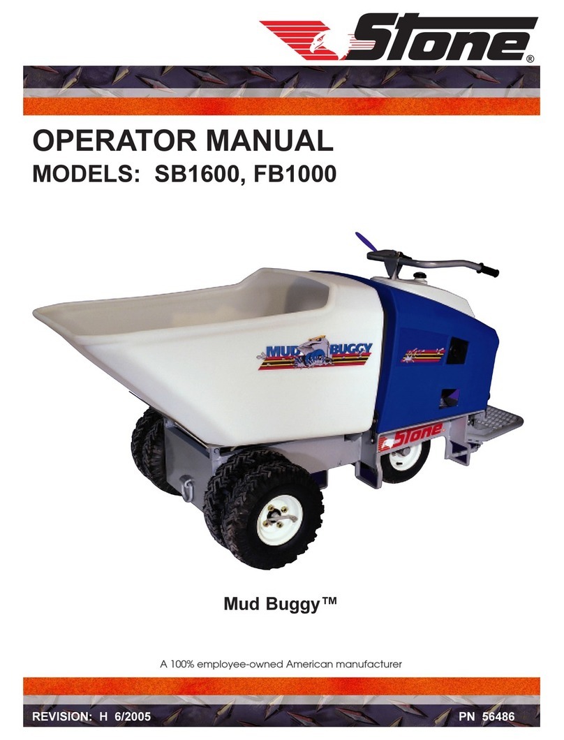 Stone Mud Buggy SB1600 User manual
