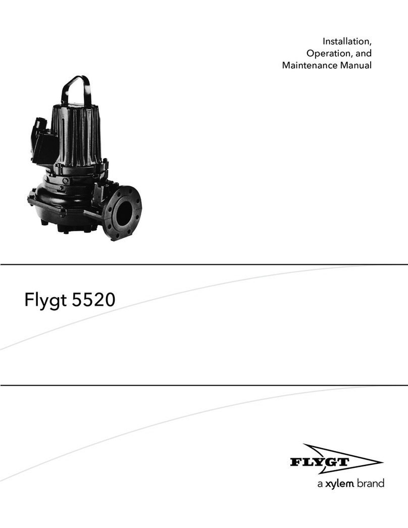 Xylem Flygt 5520 User manual