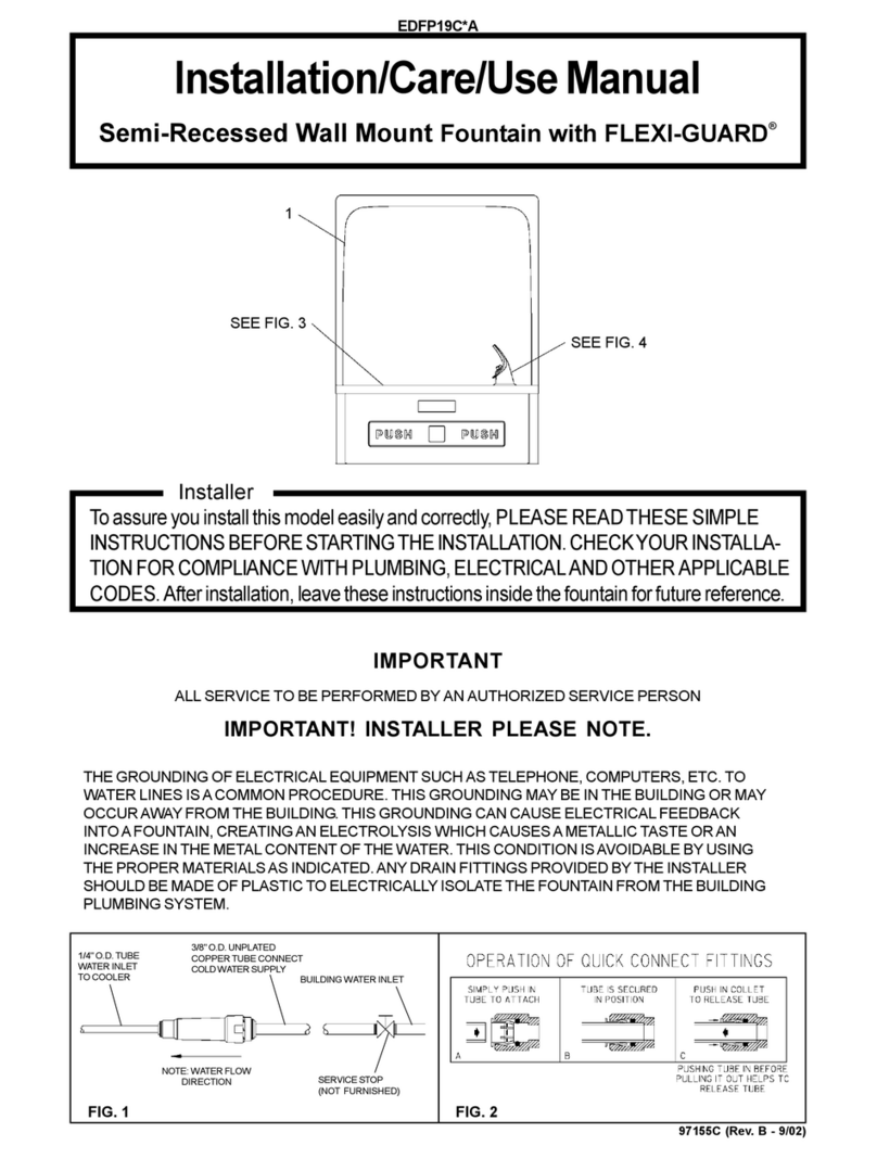 Elkay EDFP19C*A Installation manual