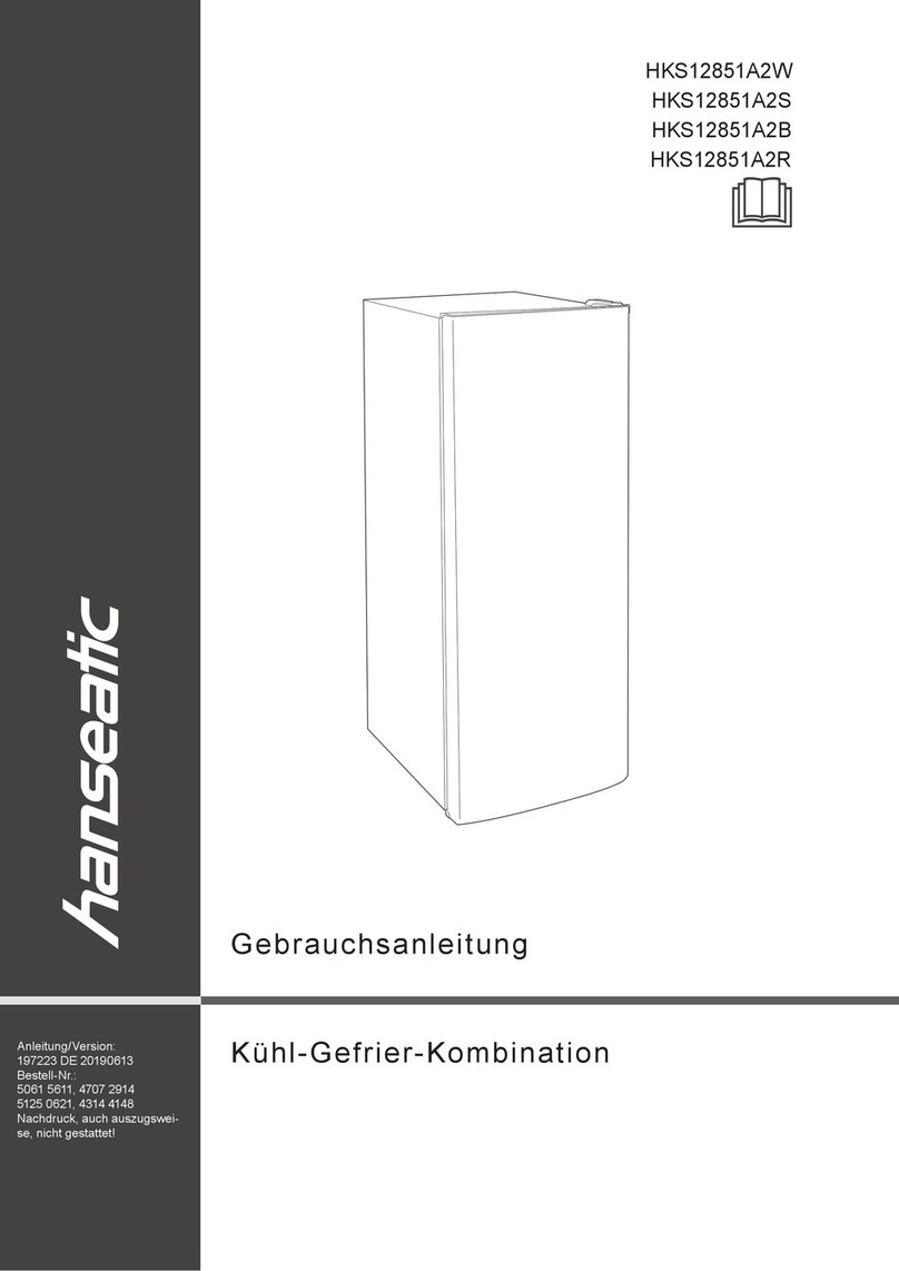 Hanseatic HKS12851A2W user manual