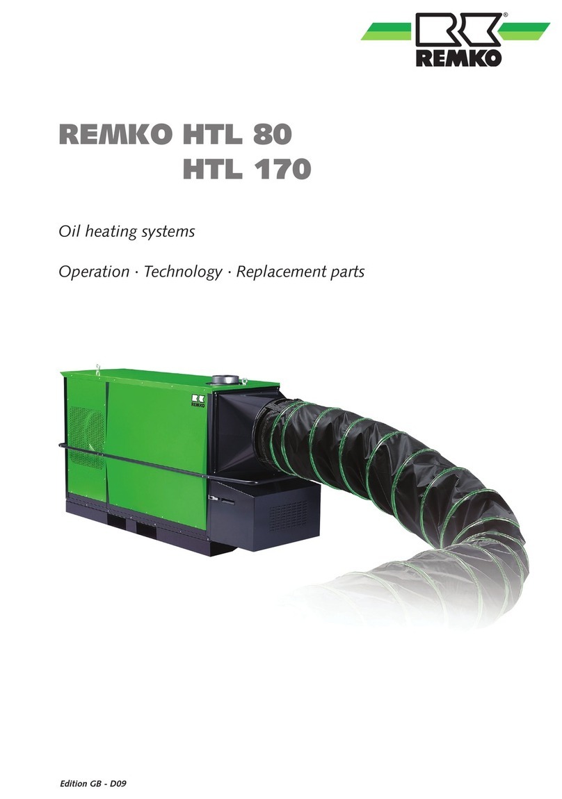 REMKO HTL 80 User manual
