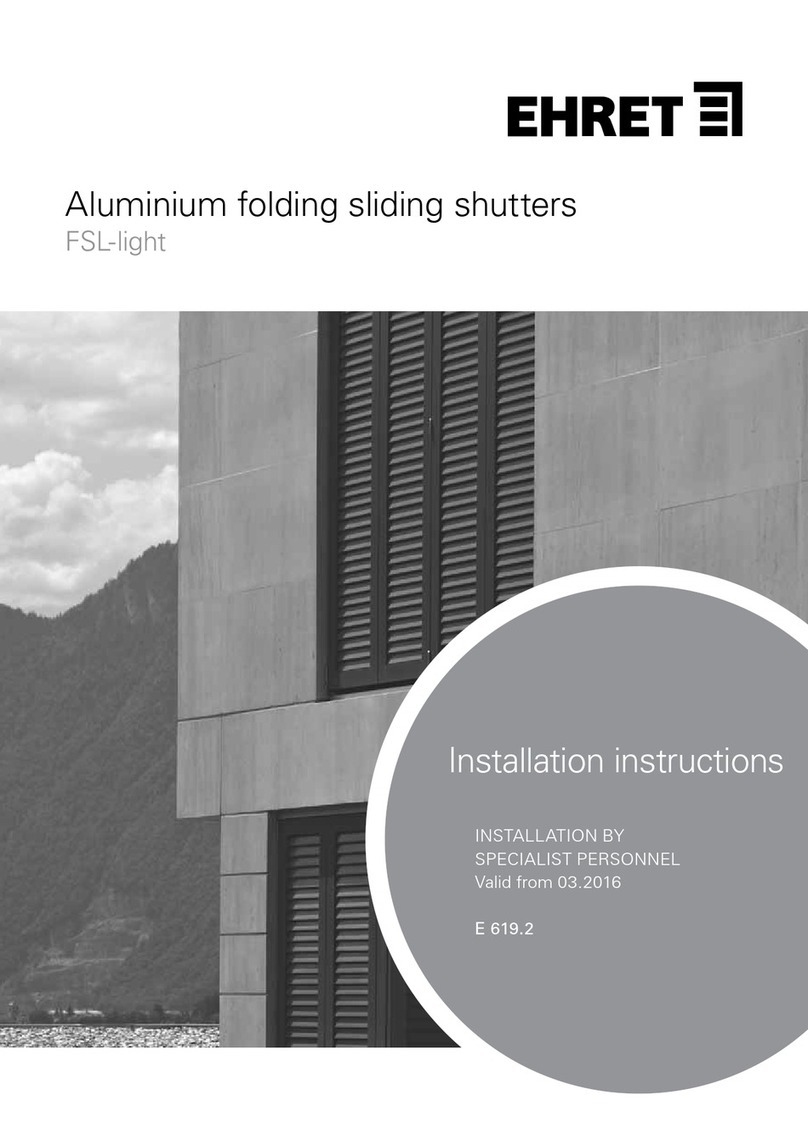 EHRET FSL-light installation instructions