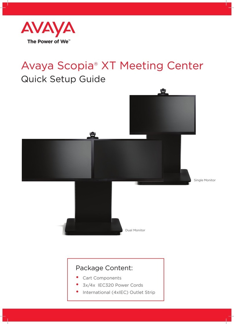Avaya Scopia XT Series User manual