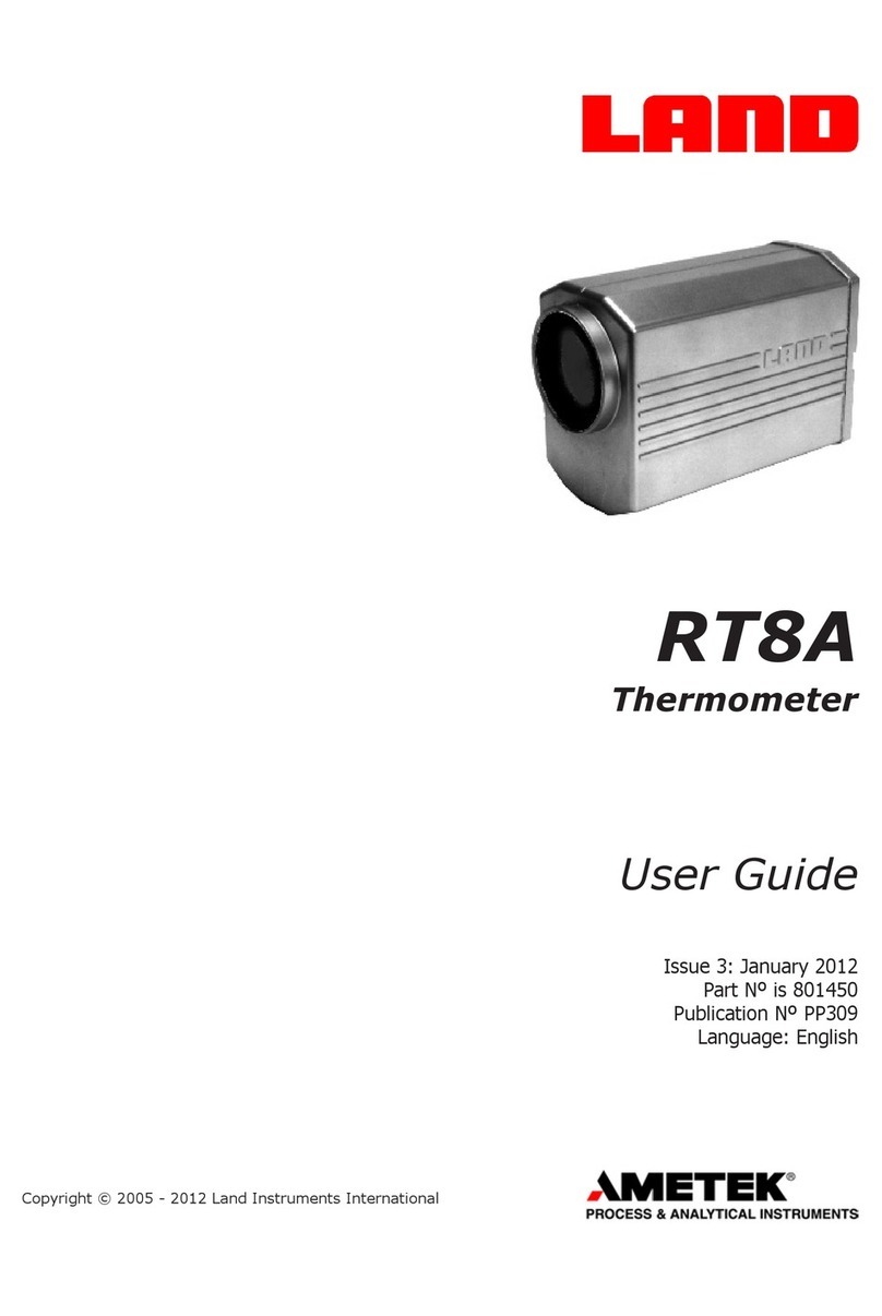 Ametek LAND RT8A User manual