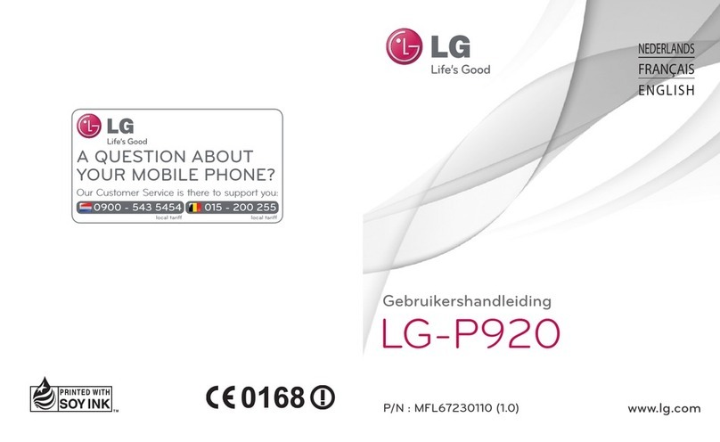 LG LGP920 User manual