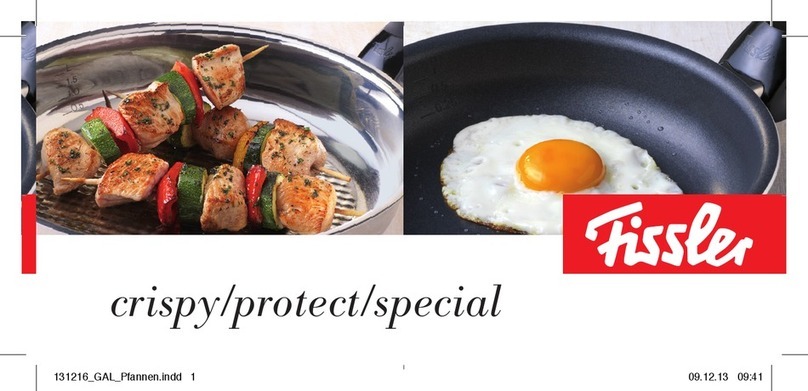 Fissler Crispy Series Instructions for use and care