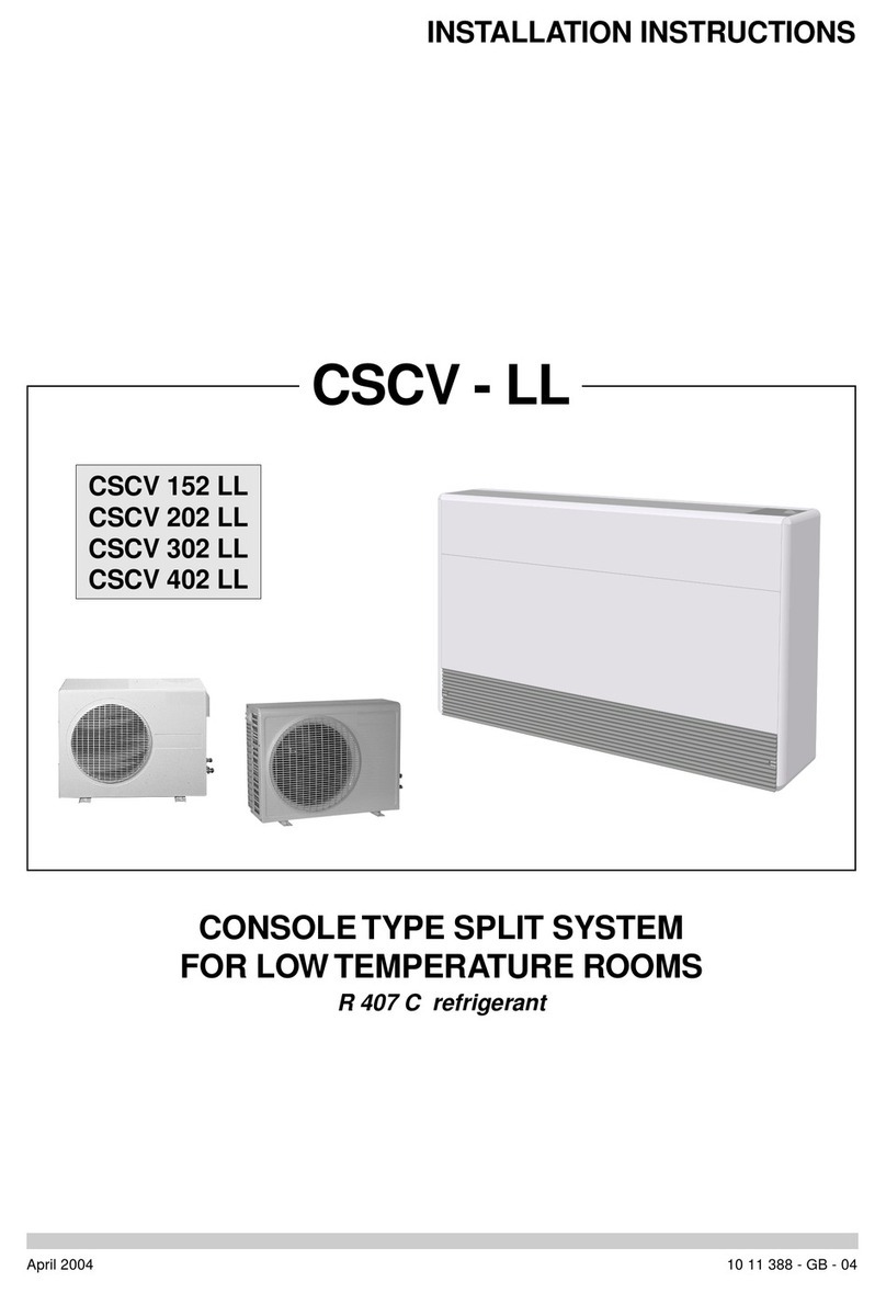 Technibel CSCV 152 LL User manual