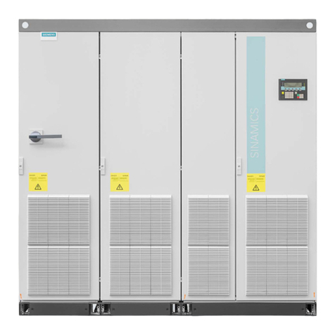Siemens SINAMICS G150 operating instructions