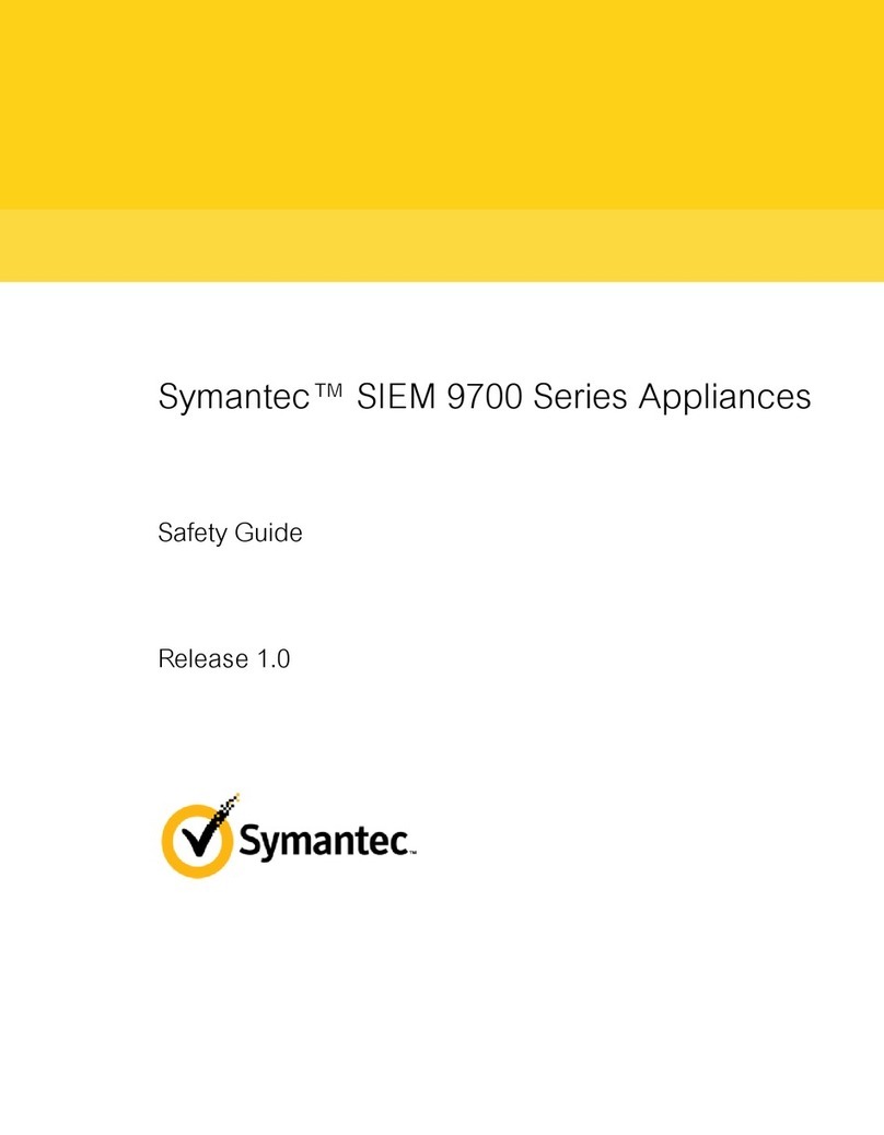 Symantec SIEM 9700 Series Safety guide