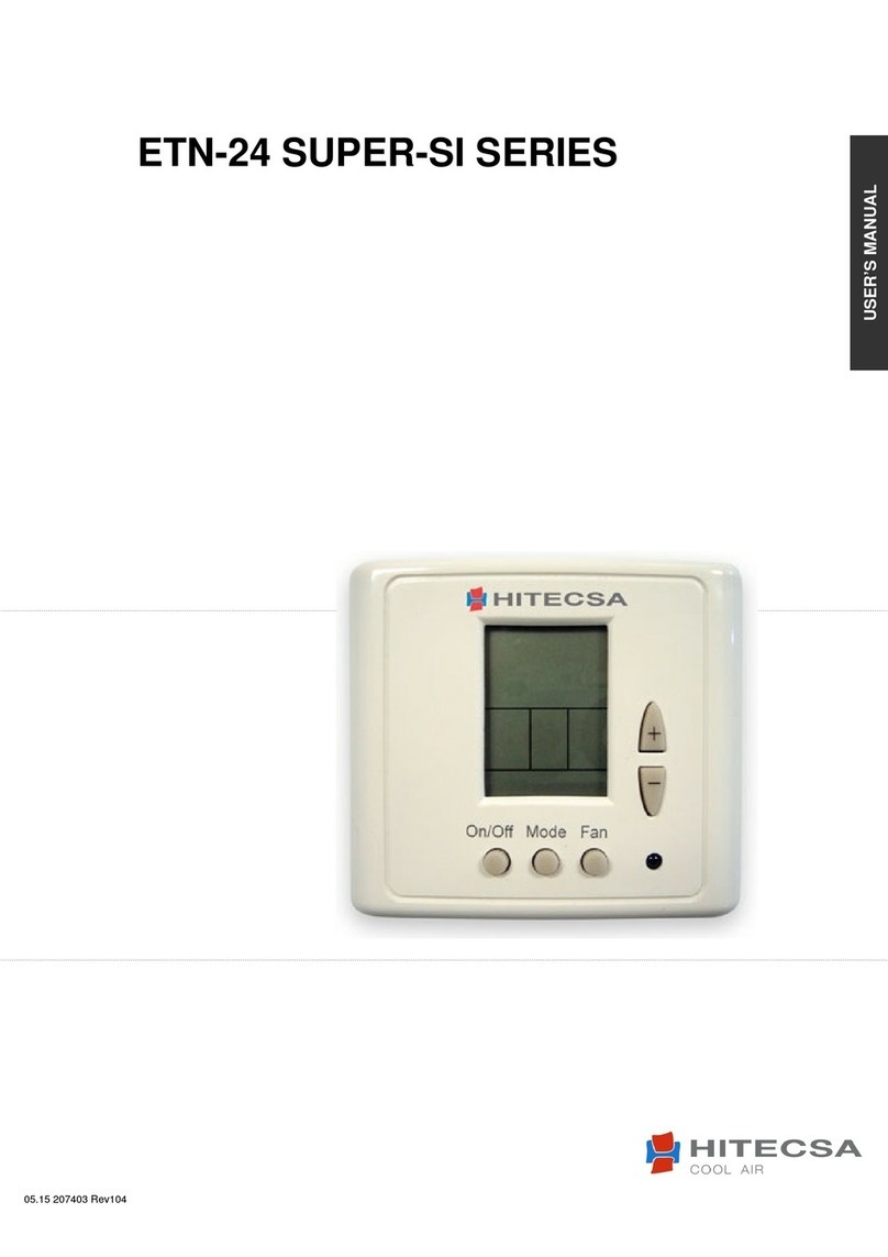 Hitecsa ETN-24 SUPER-SI Series User manual
