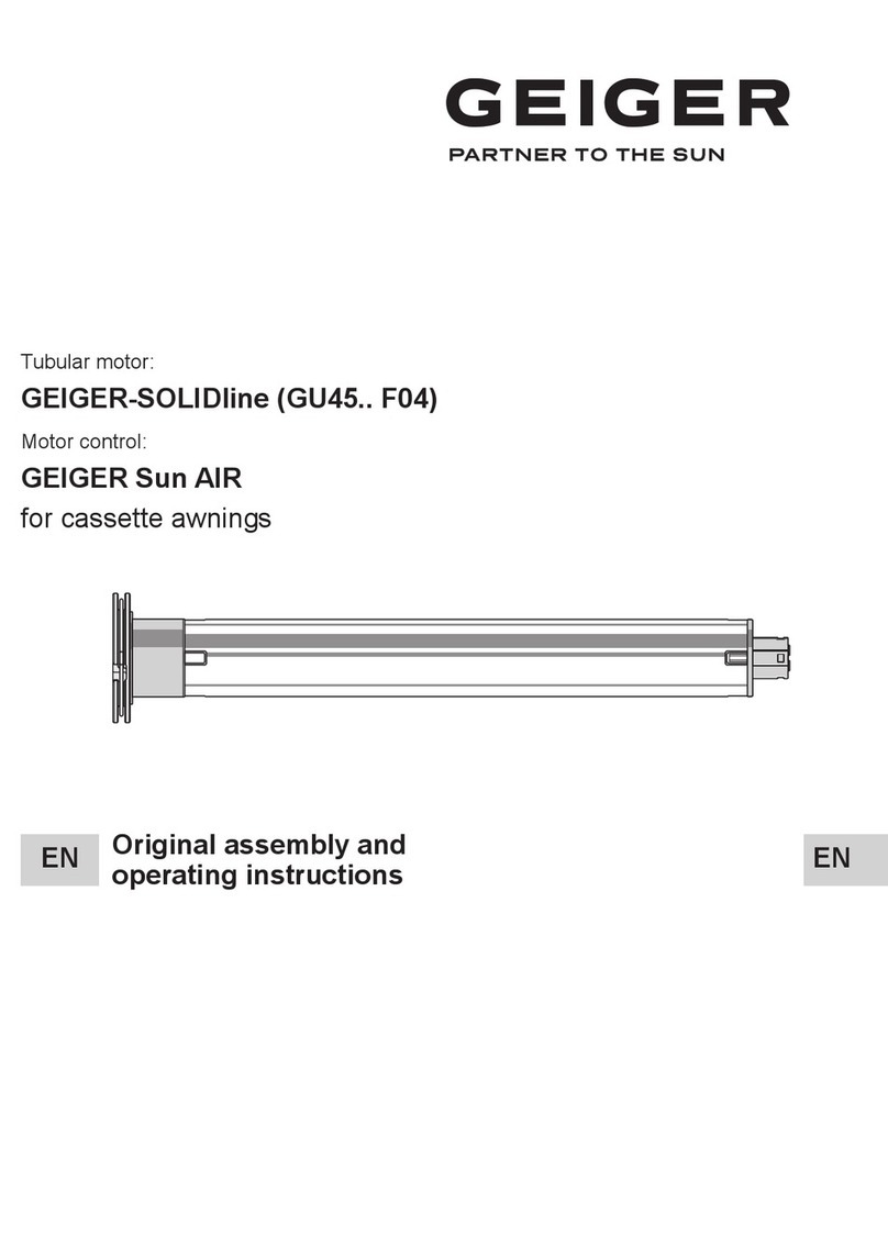 GEIGER SOLIDline Original assembly and operating instructions
