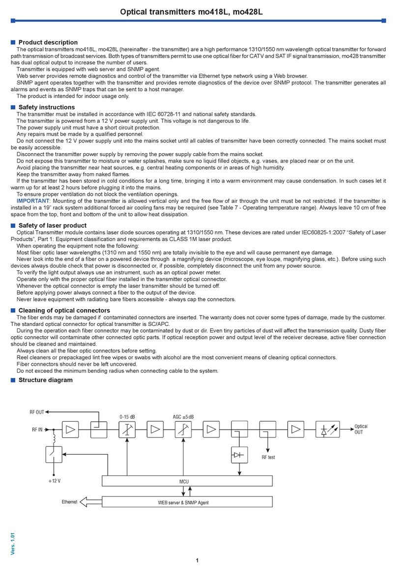 Terra mo418L manual