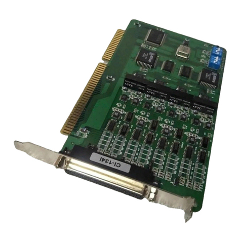 Moxa Technologies Industio CI-134 Series User manual