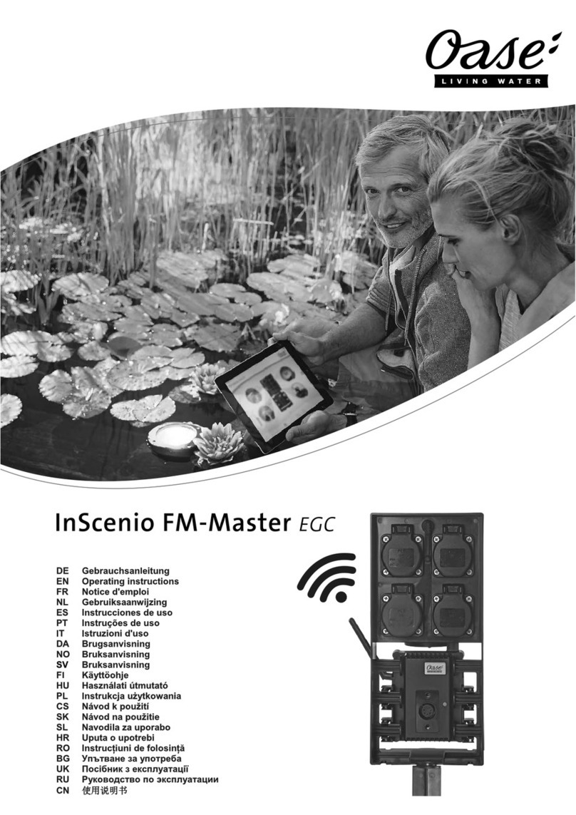 Oase InScenio FM-Master EGC User manual