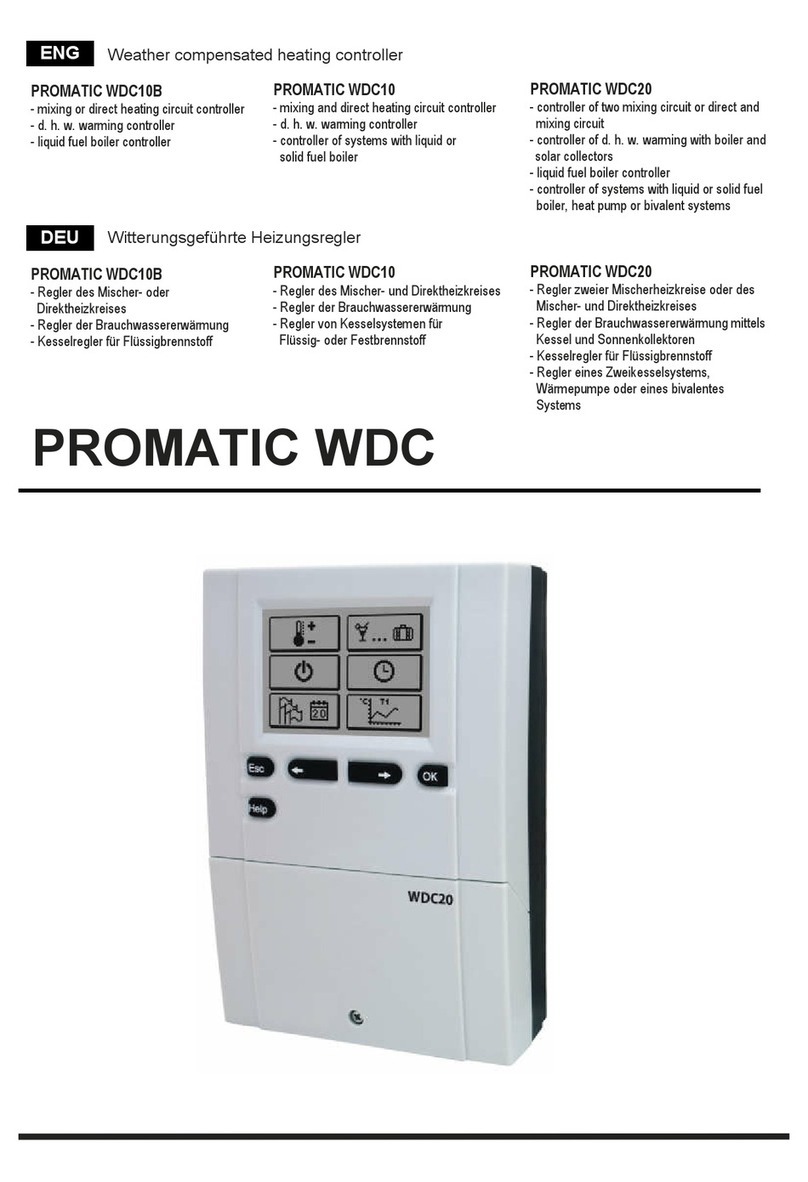 Promatic WDC10B manual