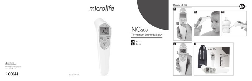 Microlife NC 200 Instruction Manual