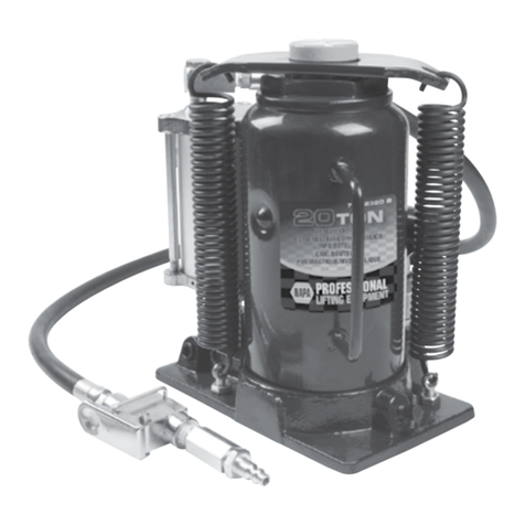 Napa 791-2300 B Operating manual & parts list
