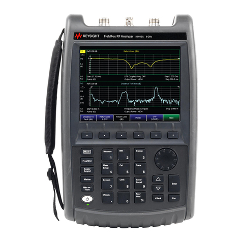 Keysight Technologies FieldFox N9912A Owner's manual