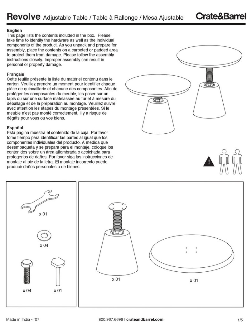 Crate&Barrel Revolve quick start guide