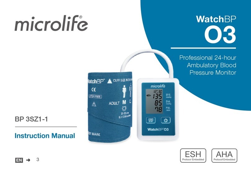 Microlife BP 3SZ1-1 User manual