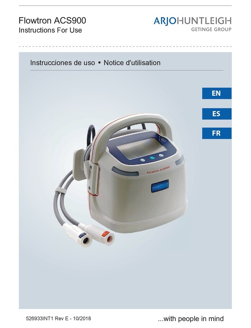Getinge ArjoHuntleigh Flowtron ACS900 User manual