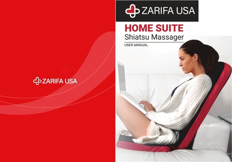 Zarifa Shiatsu Massager user manual