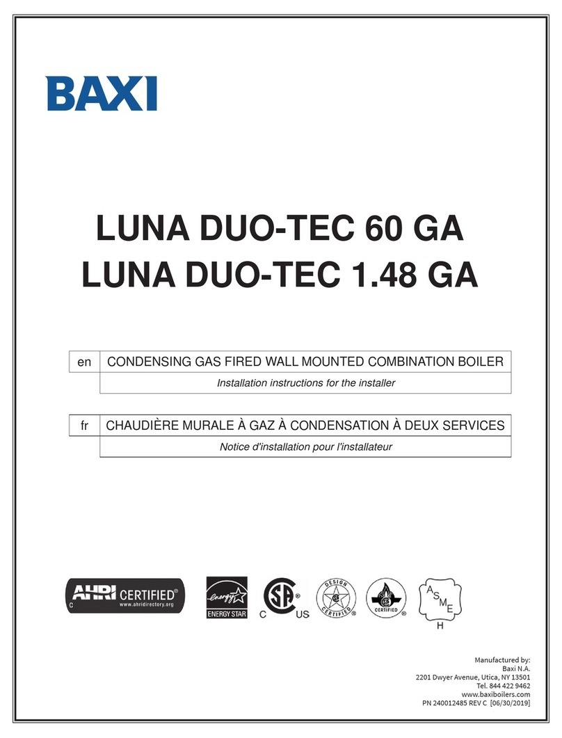 Baxi LUNA DUO-TEC 60 GA User manual Baxi LUNA DUO-TEC 60 GA User manual