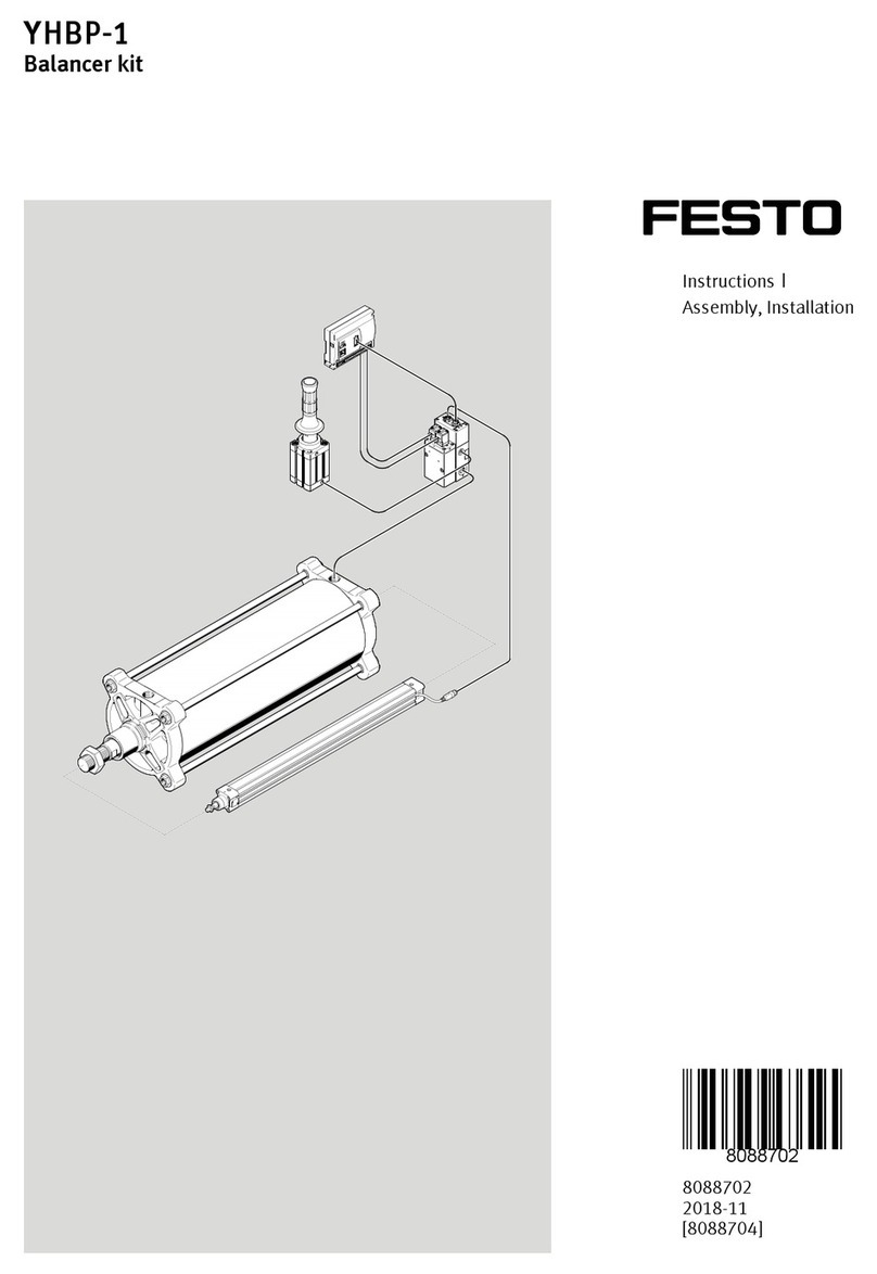 Festo YHBP-1 instructions