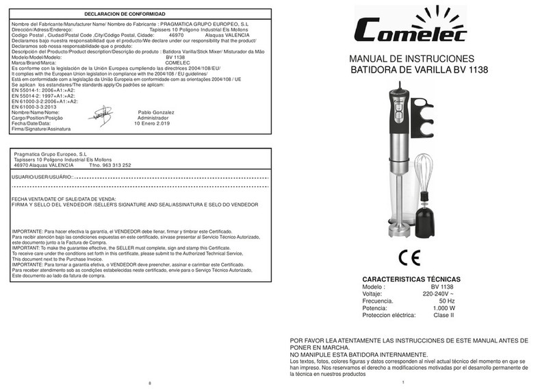 Ningbo SG-1000W-2208S Instructions for use